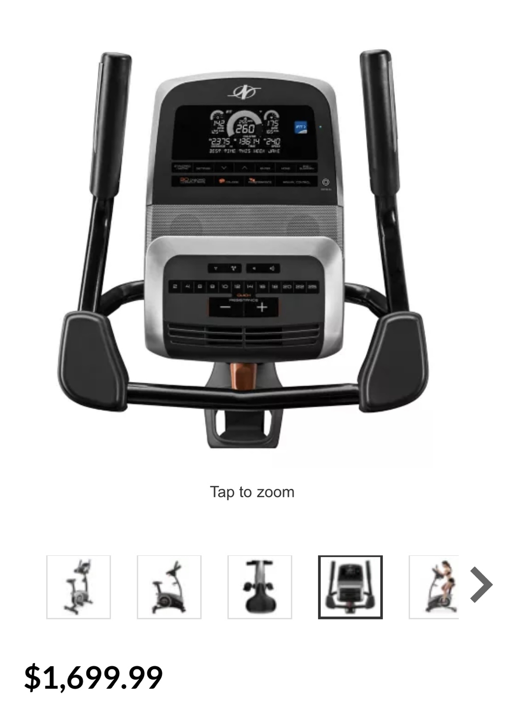 Stationary bike / uprite bike - photo 5