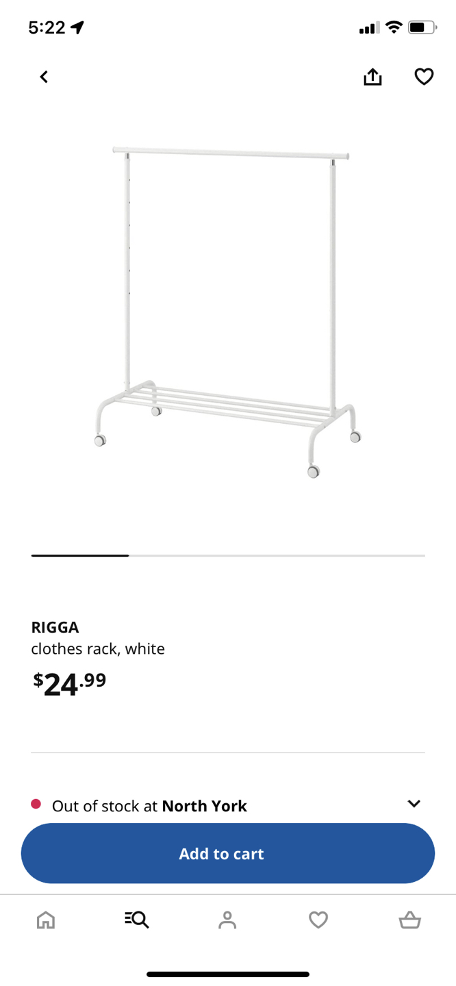 Ikea rigga hanger + extra