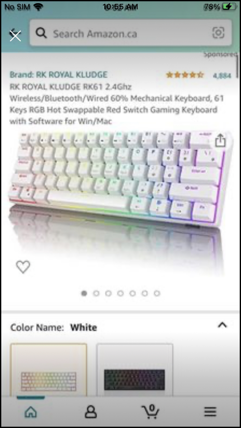 RK game keyboard. Royal kludge image indicator(2)