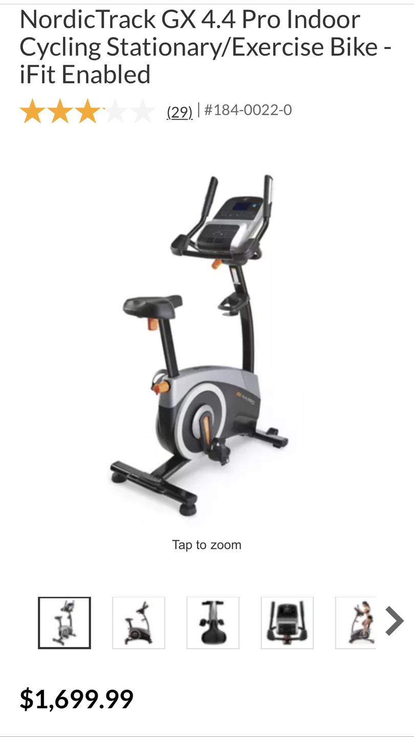 Stationary bike / uprite bike