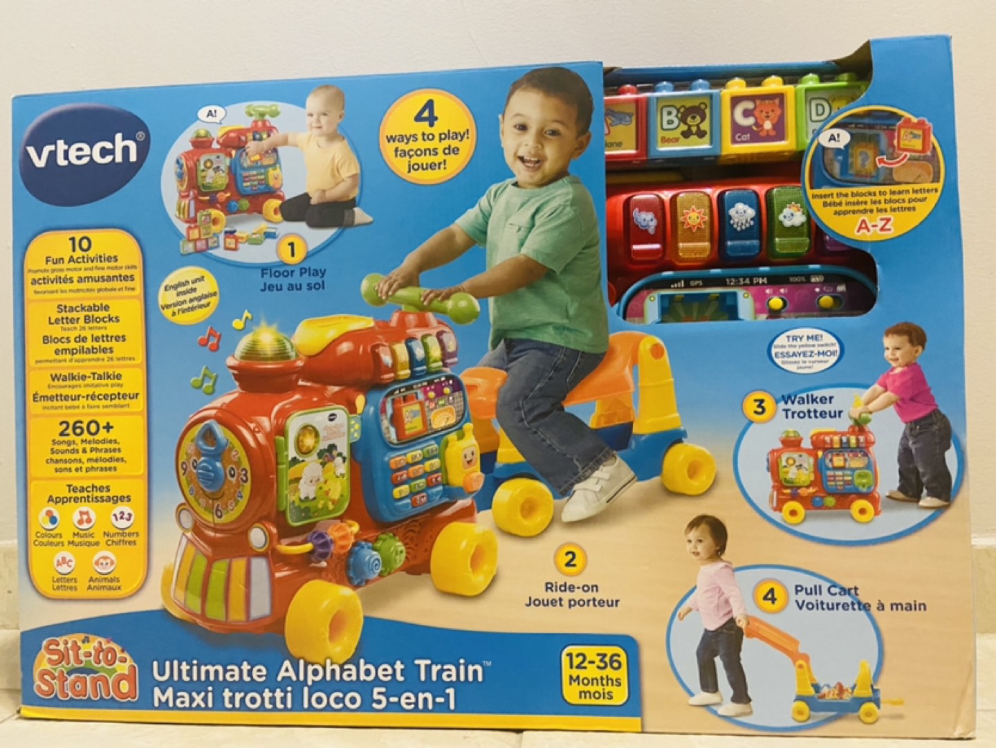 Brand new VTech Sit to Stand Ultimate Alphabet Train thumbnail