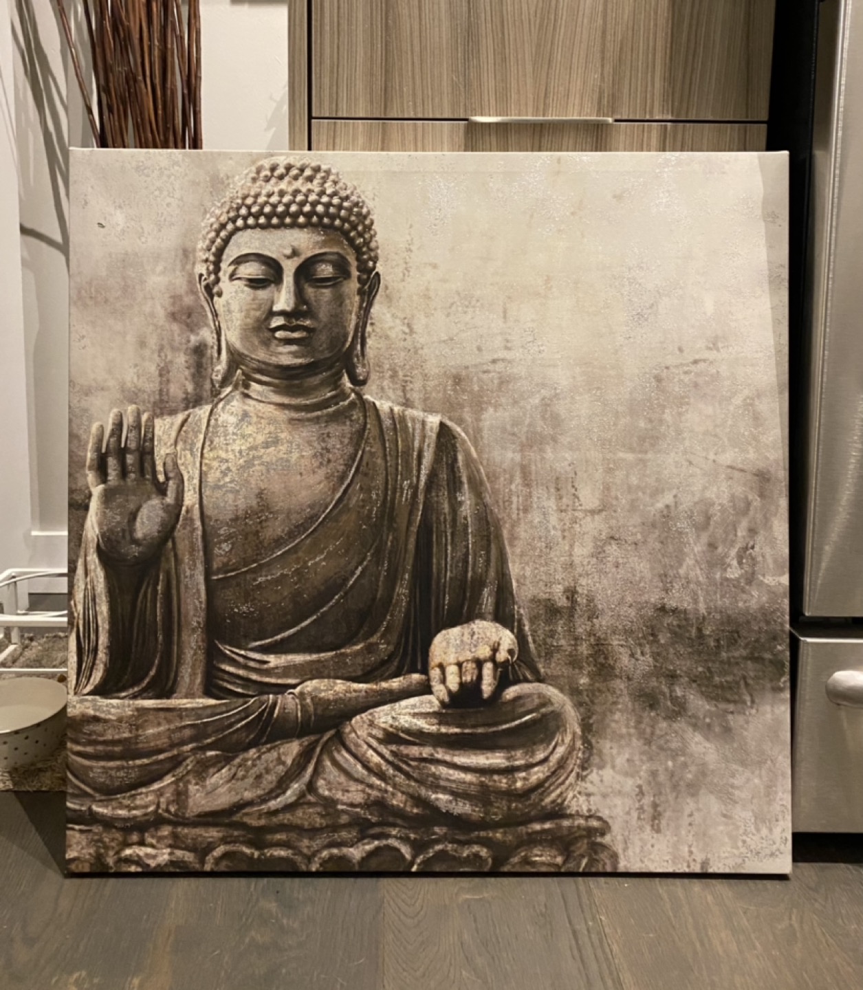 Buddha wall canvas thumbnail