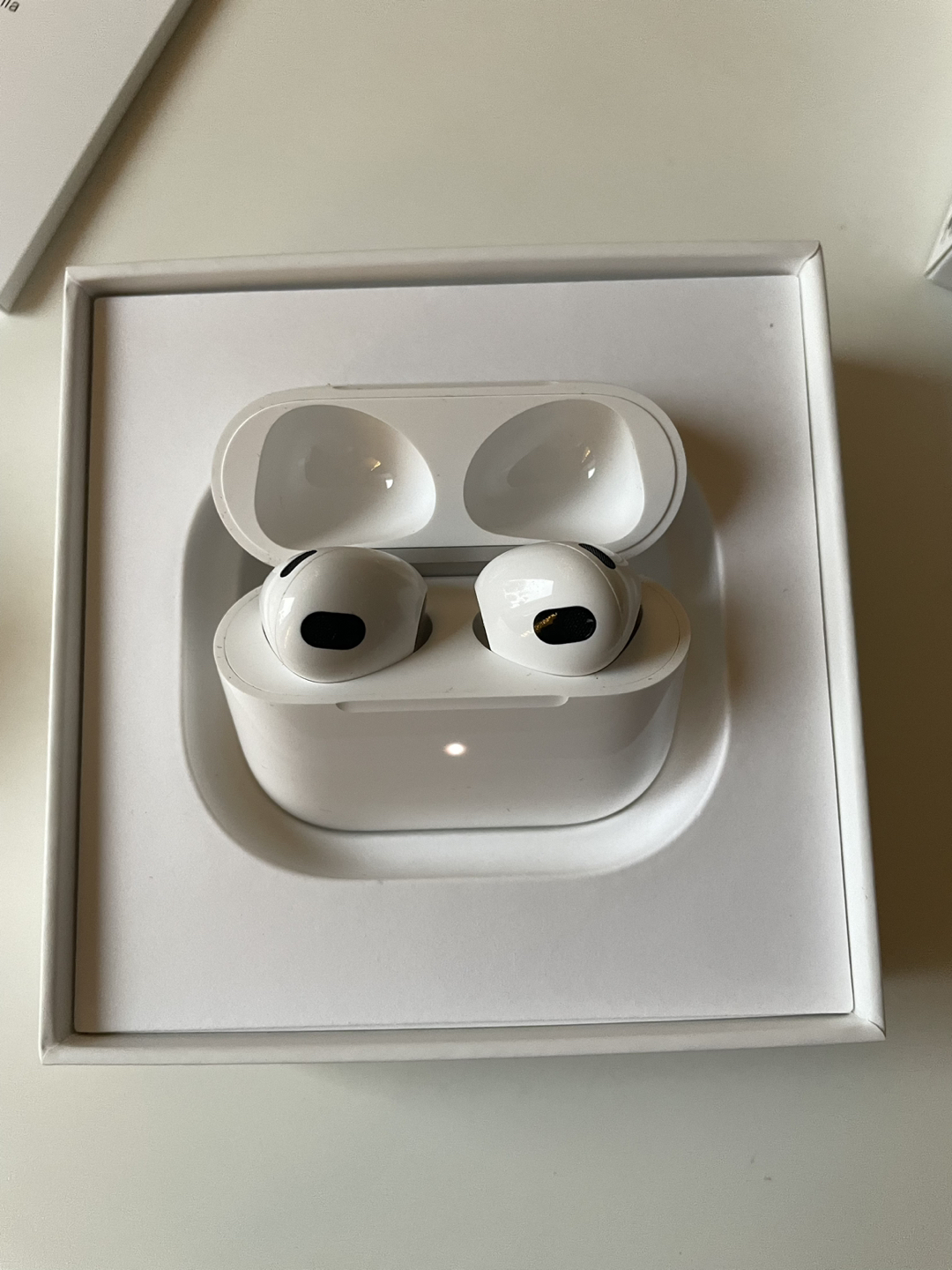 apple air pods 3rd generation w applecare+ thumbnail