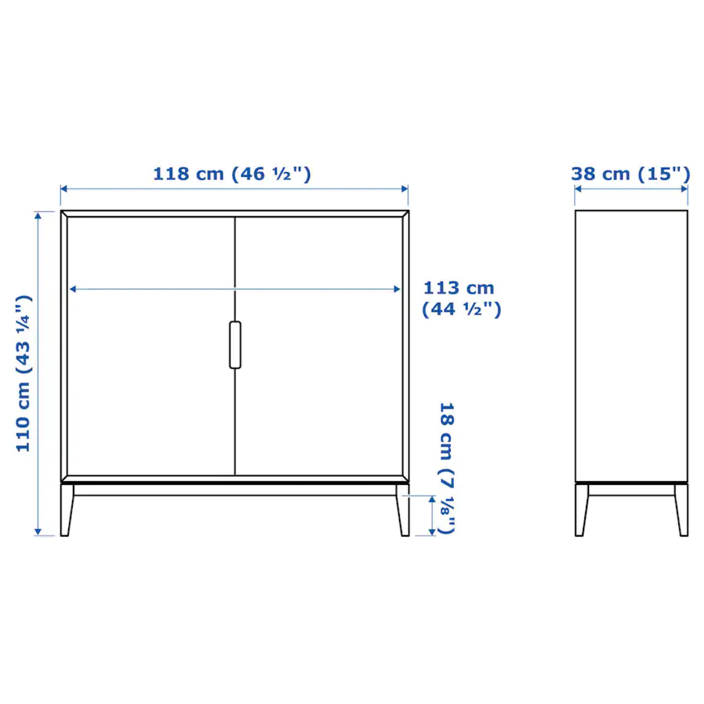 Ikea Regissor cabinet - photo 3