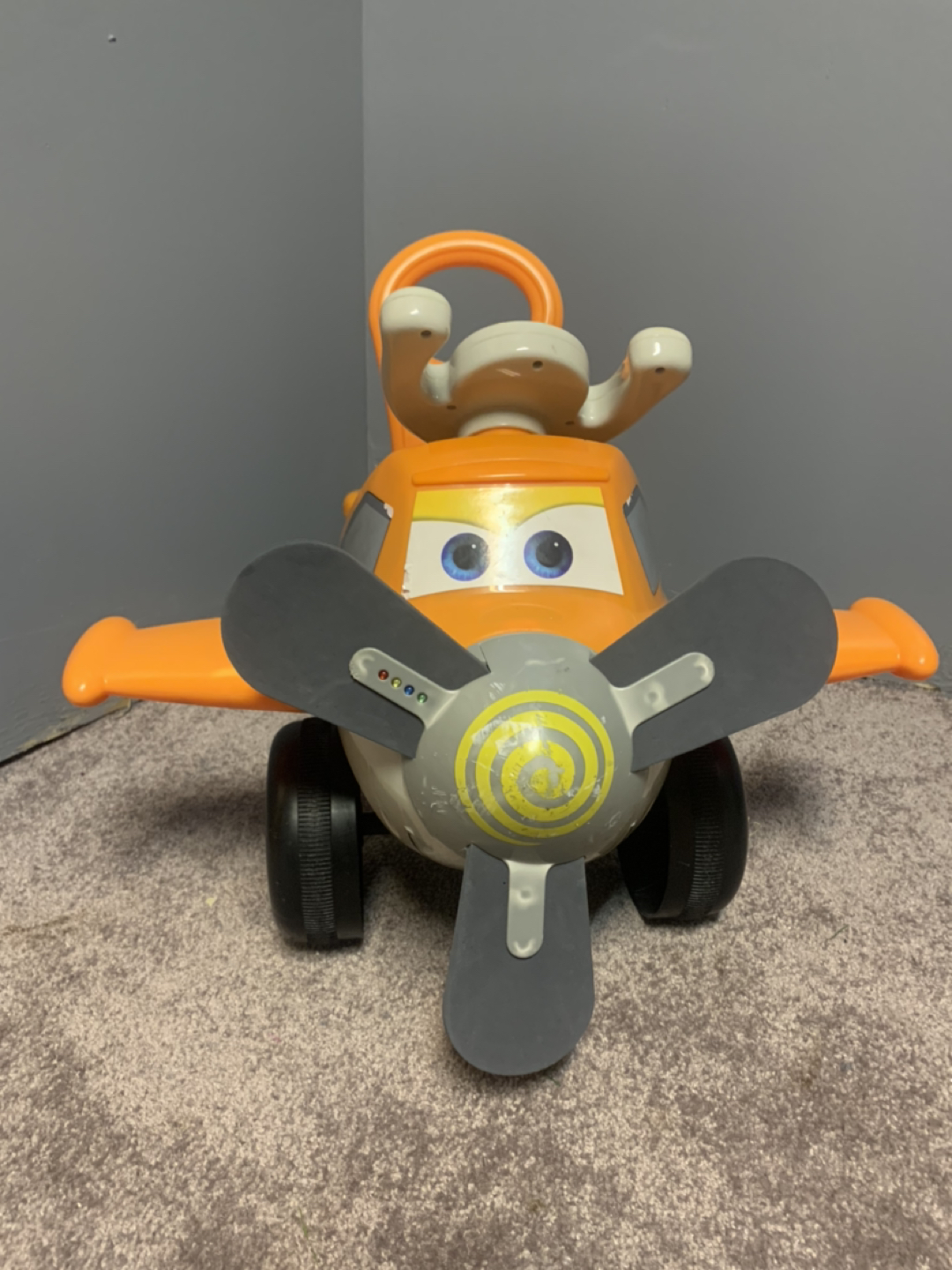 Plane ride on and push toy thumbnail