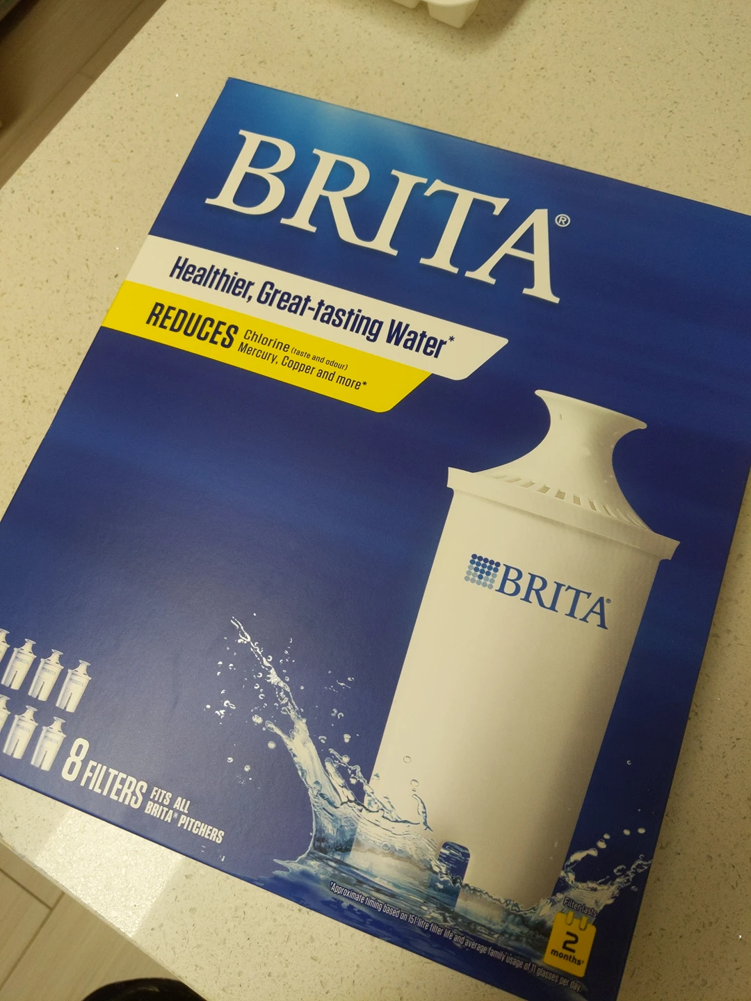 Brita Reduces 8 filters