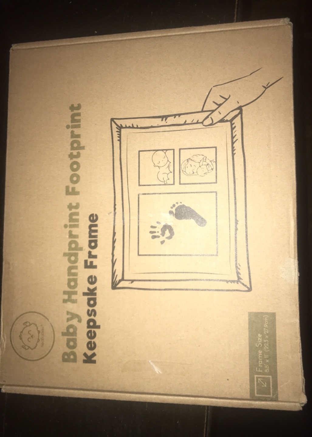 Baby handprint footprint keepsake frame image indicator(8)