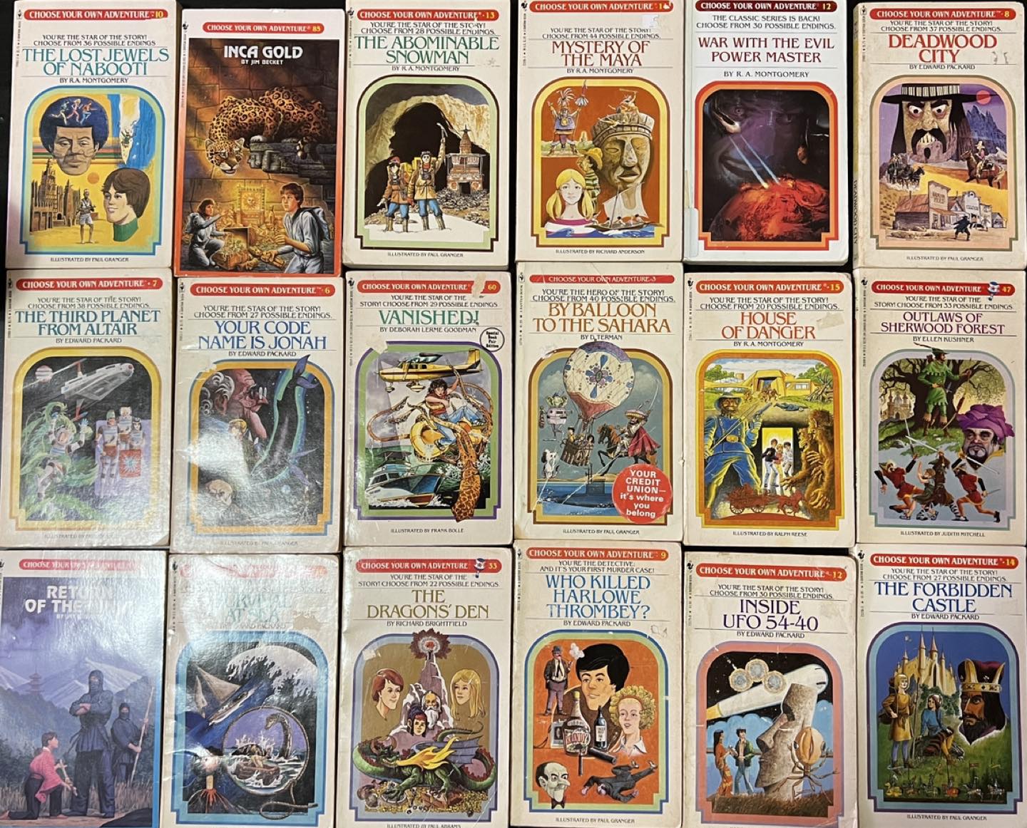 Choose Your Own Adventure Series LOT (30% OFF SALE!!)