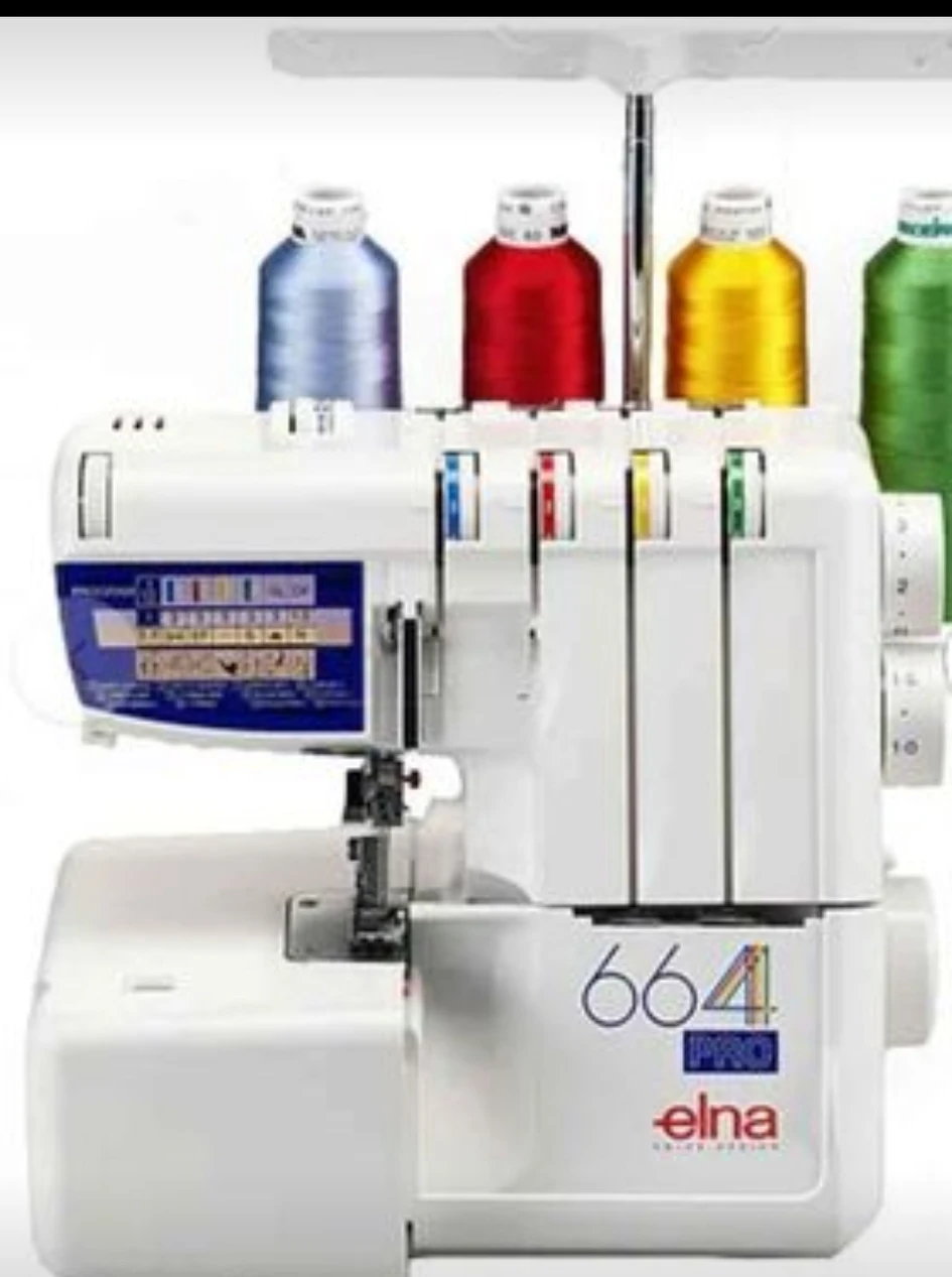 Elna 664 PRO- Thread Overlocker. - photo 3