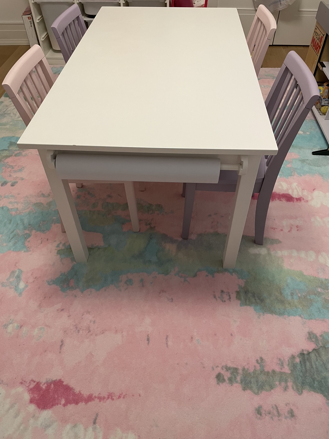 PB Kids Carolina Craft Table and 4 chairs - photo 5