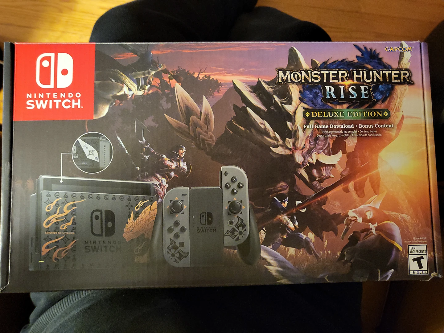 NEW Monster hunter rise Nintendo switch console system