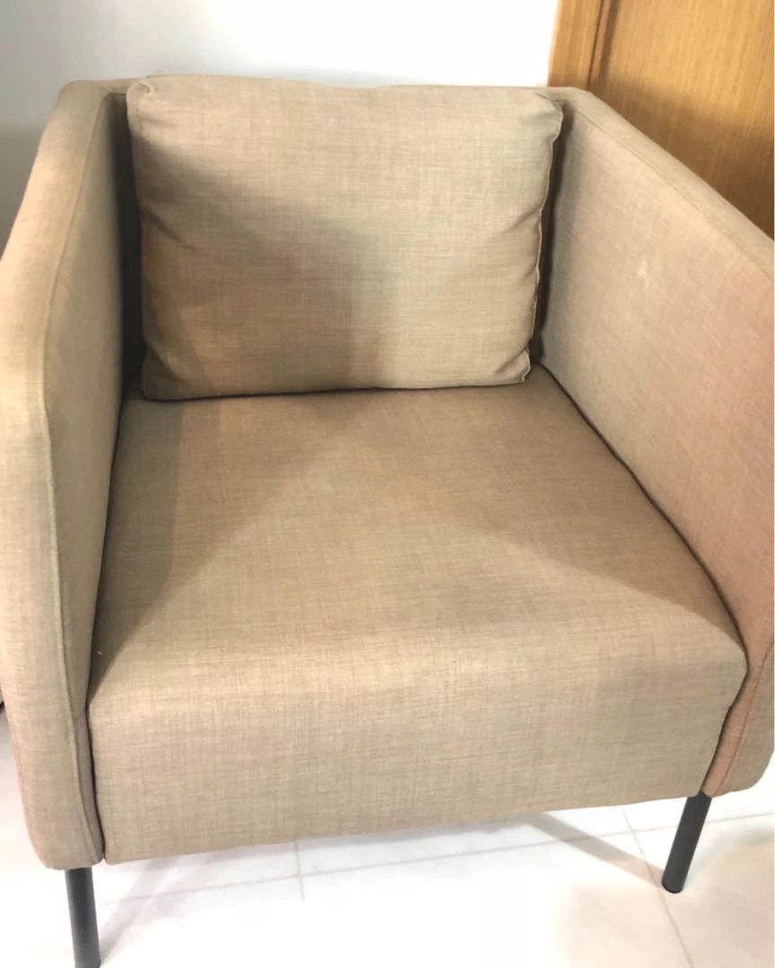 Beige IKEA Ekero Armchair - photo 3