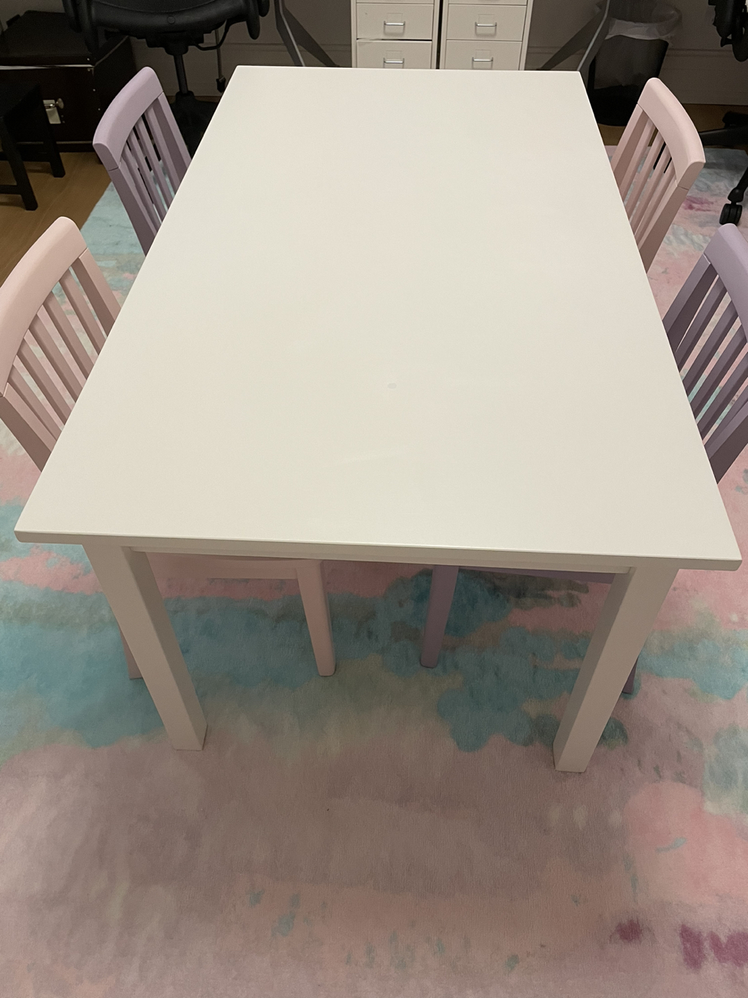 PB Kids Carolina Craft Table and 4 chairs - photo 4