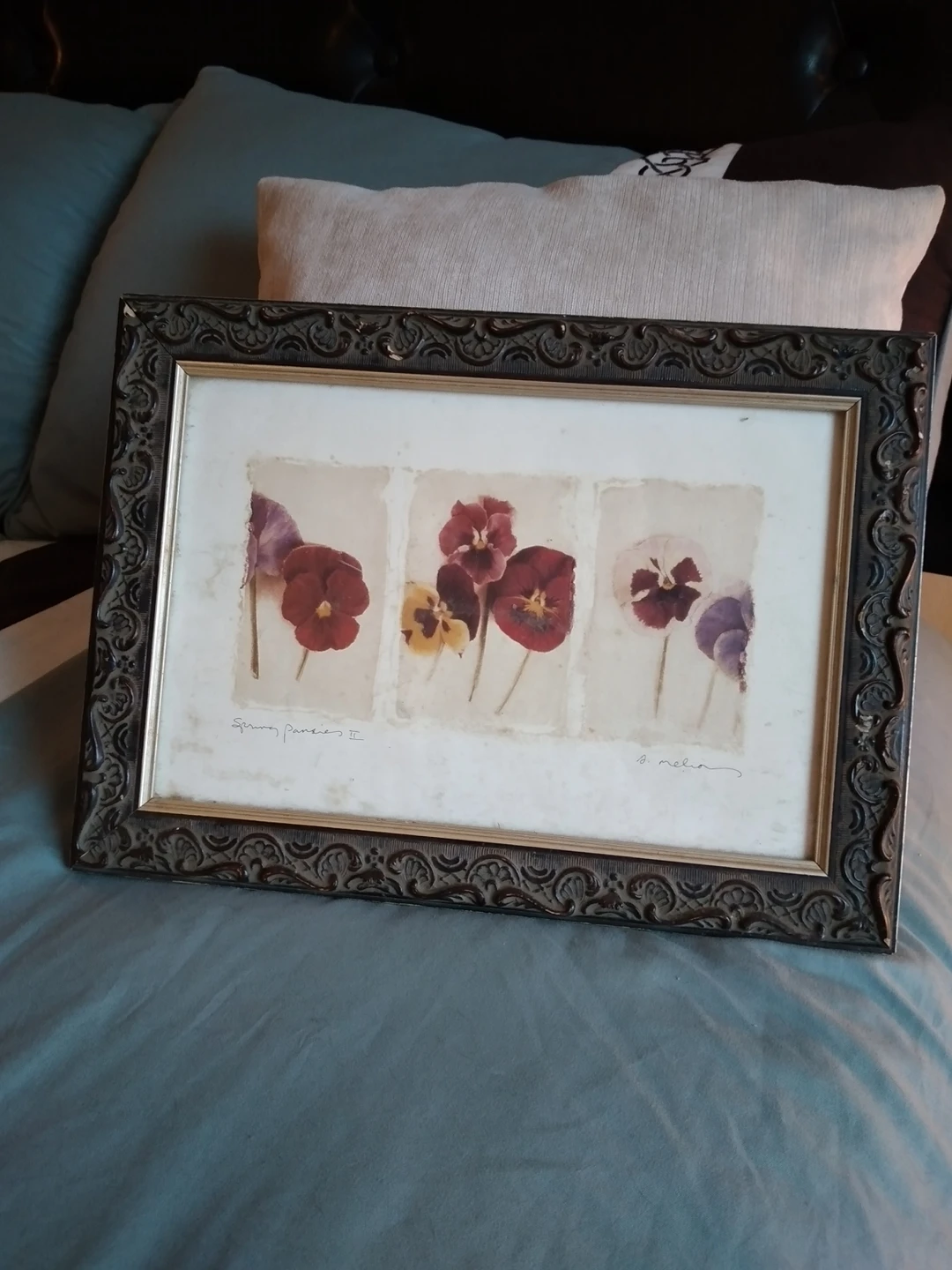 Framed Floral Print thumbnail