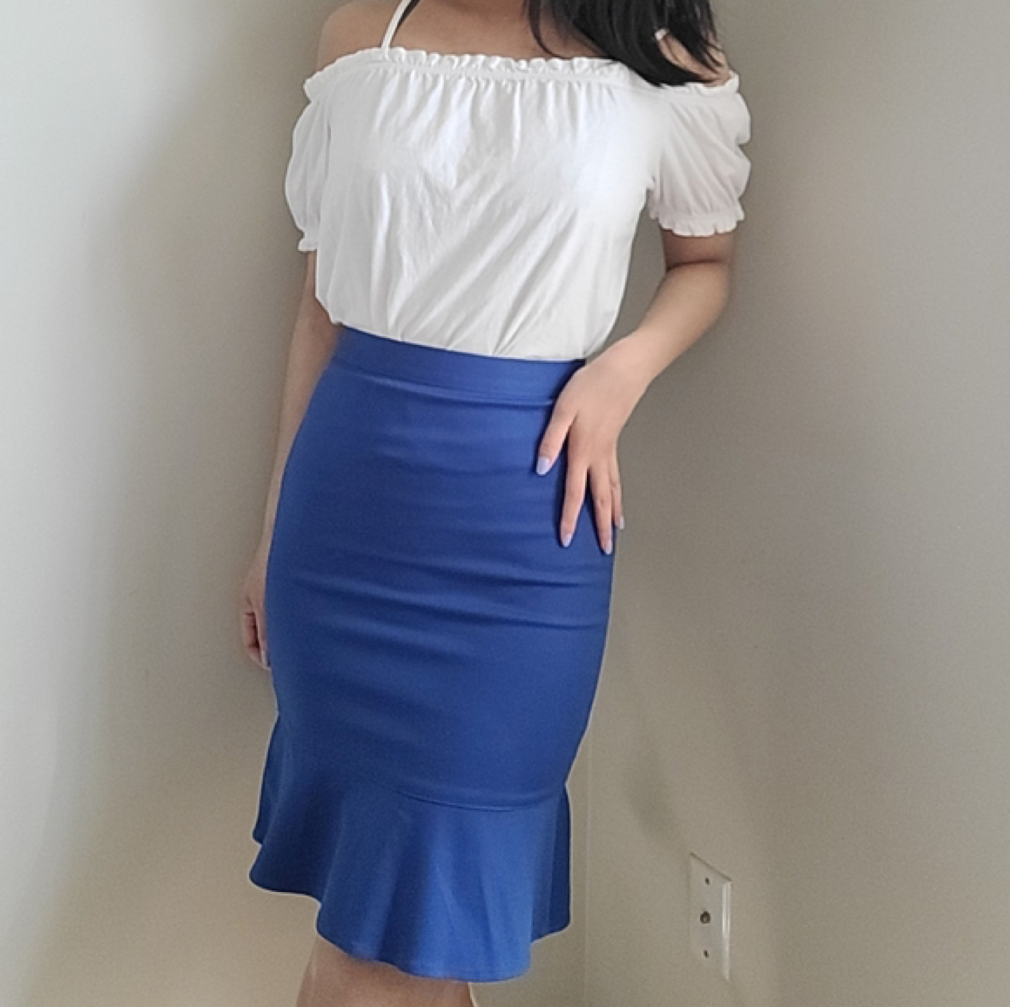 Club Monaco blue skirt - photo 2