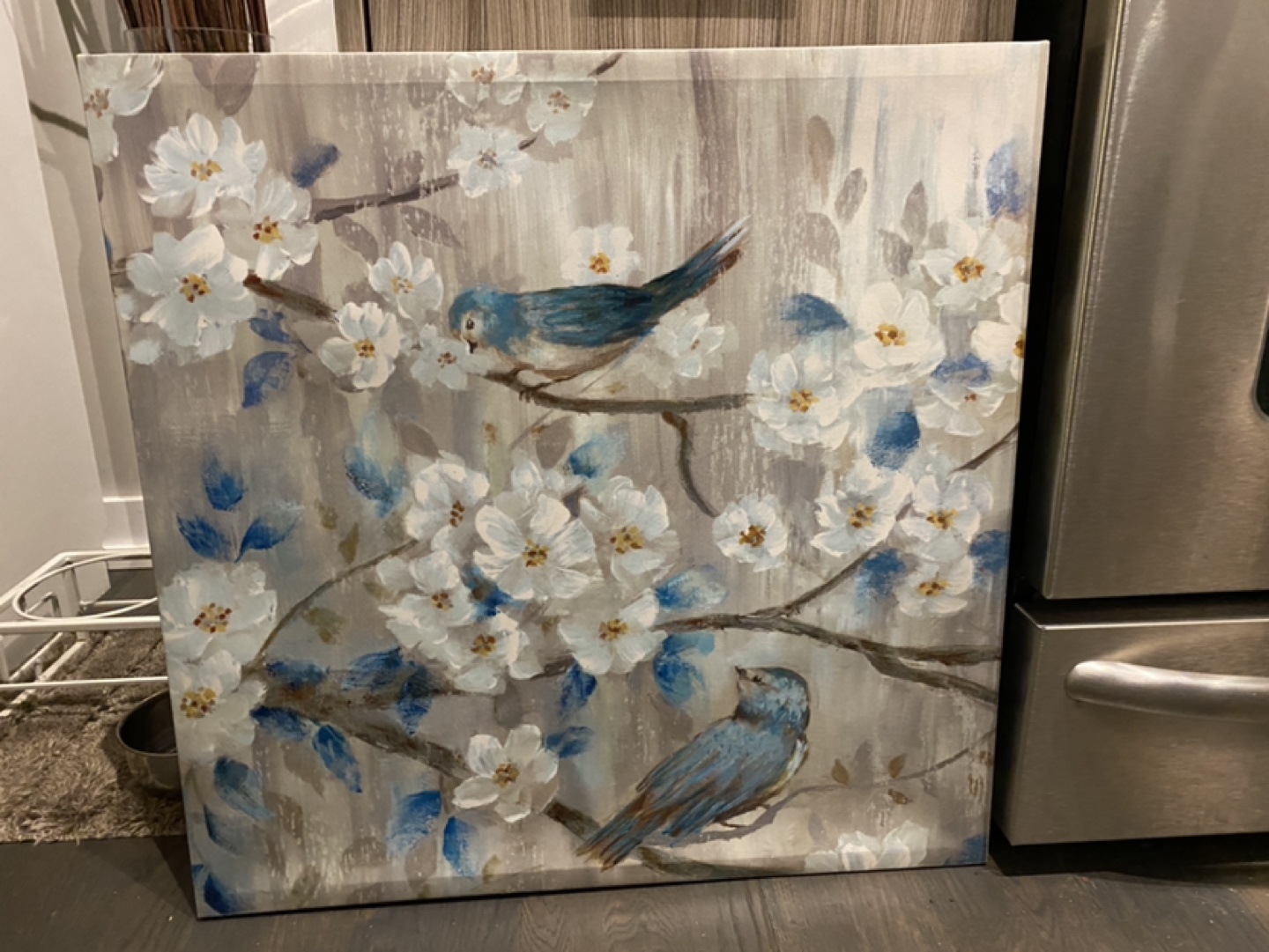 Bird wall canvas thumbnail