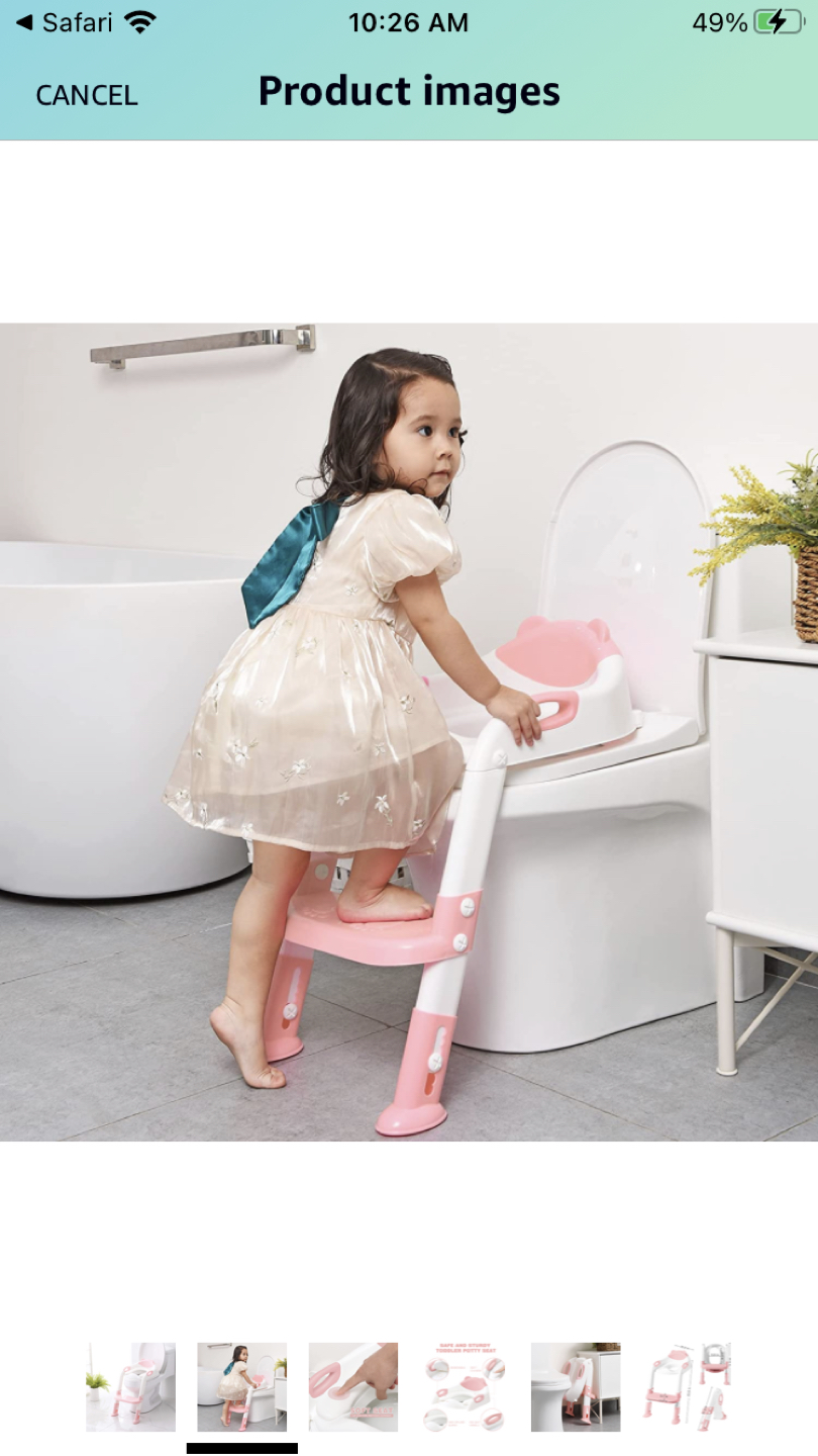 Potty training seat image indicator(3)