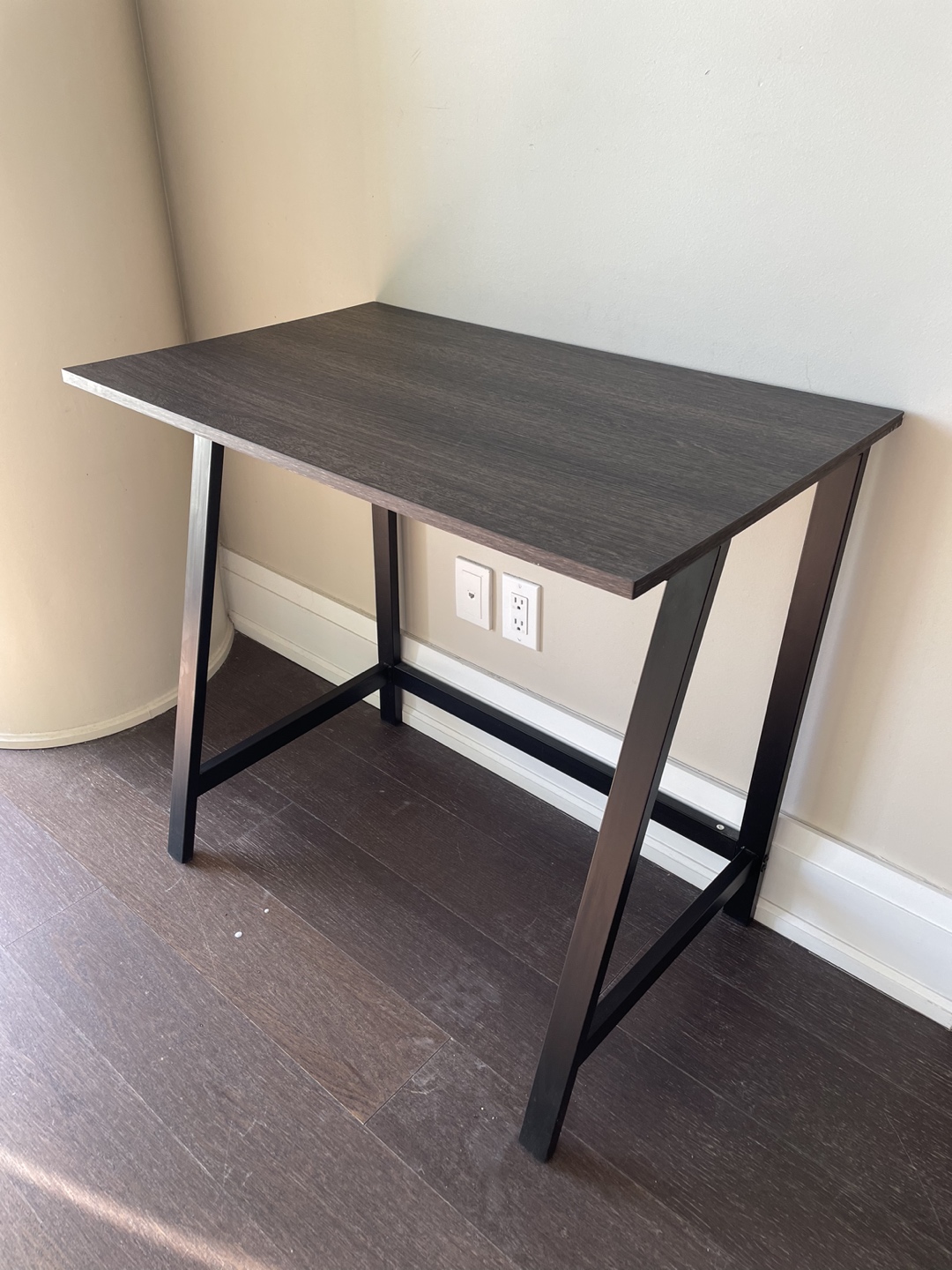 Desk with Metal Frame - photo 4