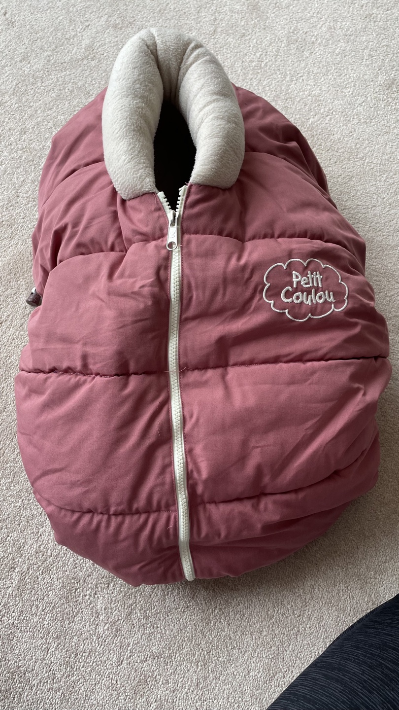 Infant seat winter cover thumbnail