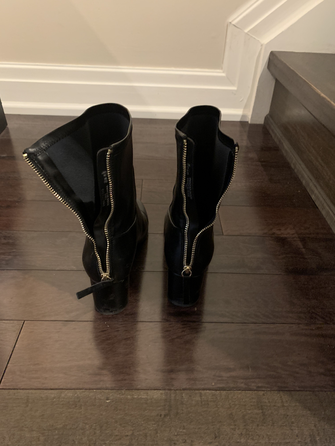 Zara booties thumbnail