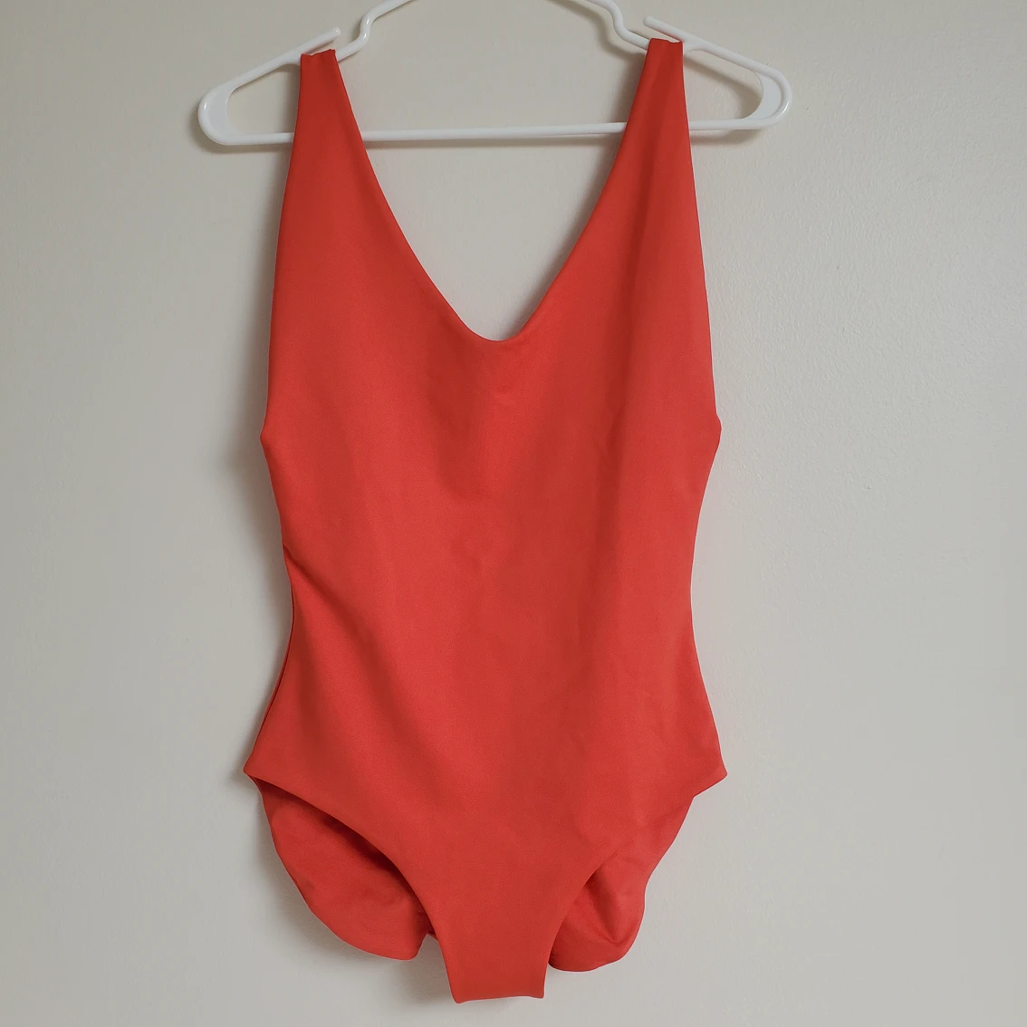 NWT Londre Minimalist Red Cheeky Bathing Suit