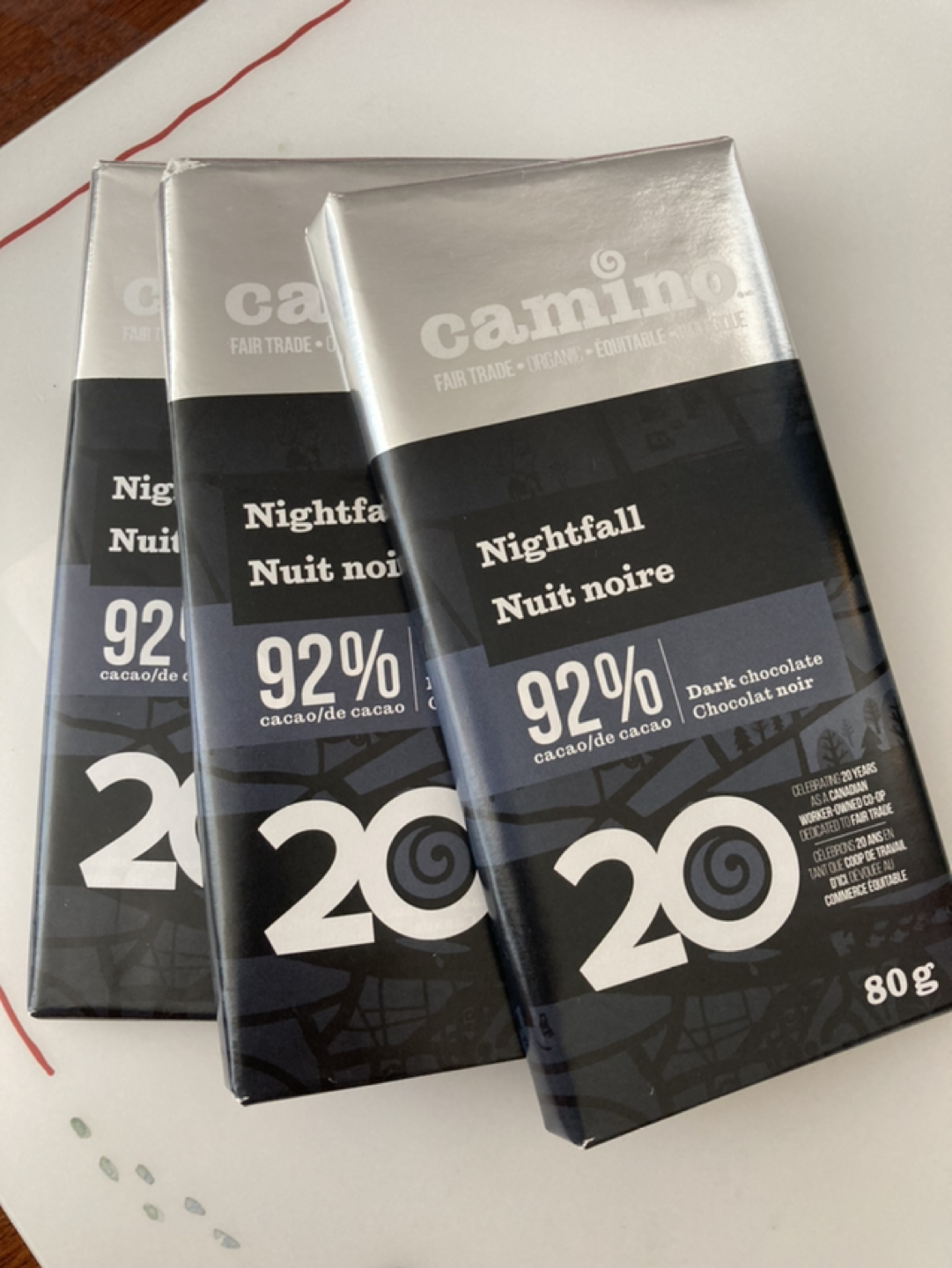#Freecycle  Camino 92% Dark choco (exp Jan 2022) thumbnail
