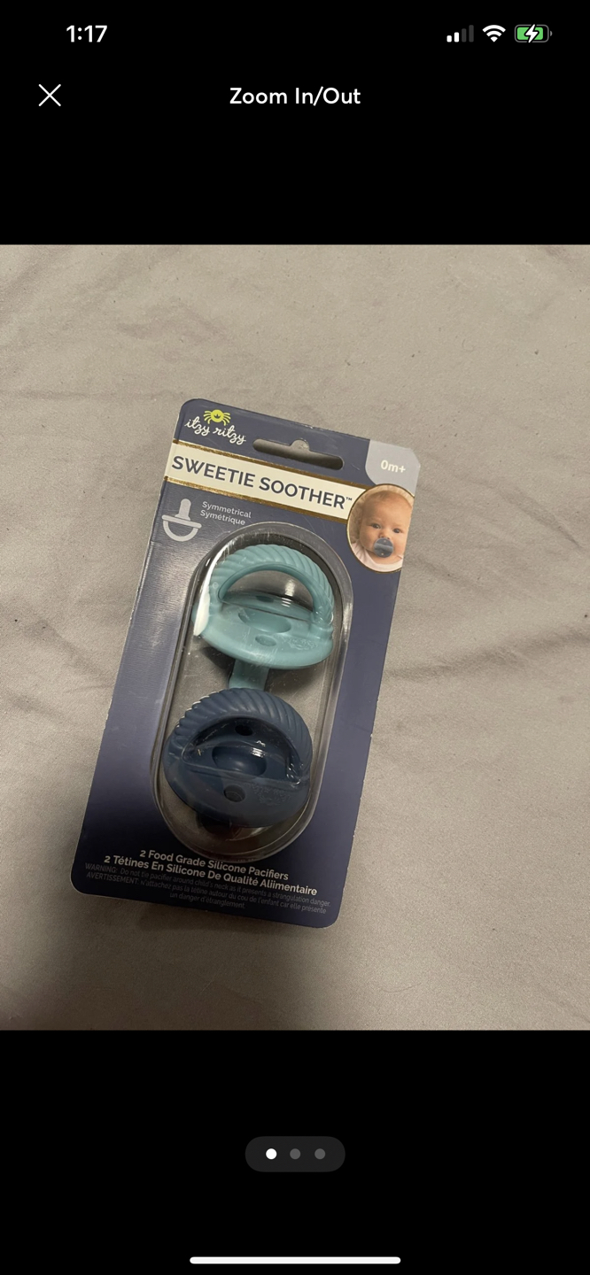 Itzy ritzy pacifier thumbnail