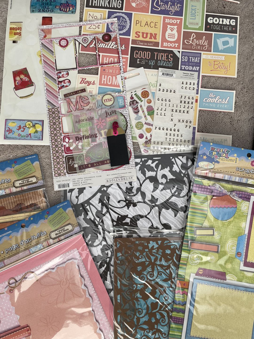 scrapbooking set - photo 3