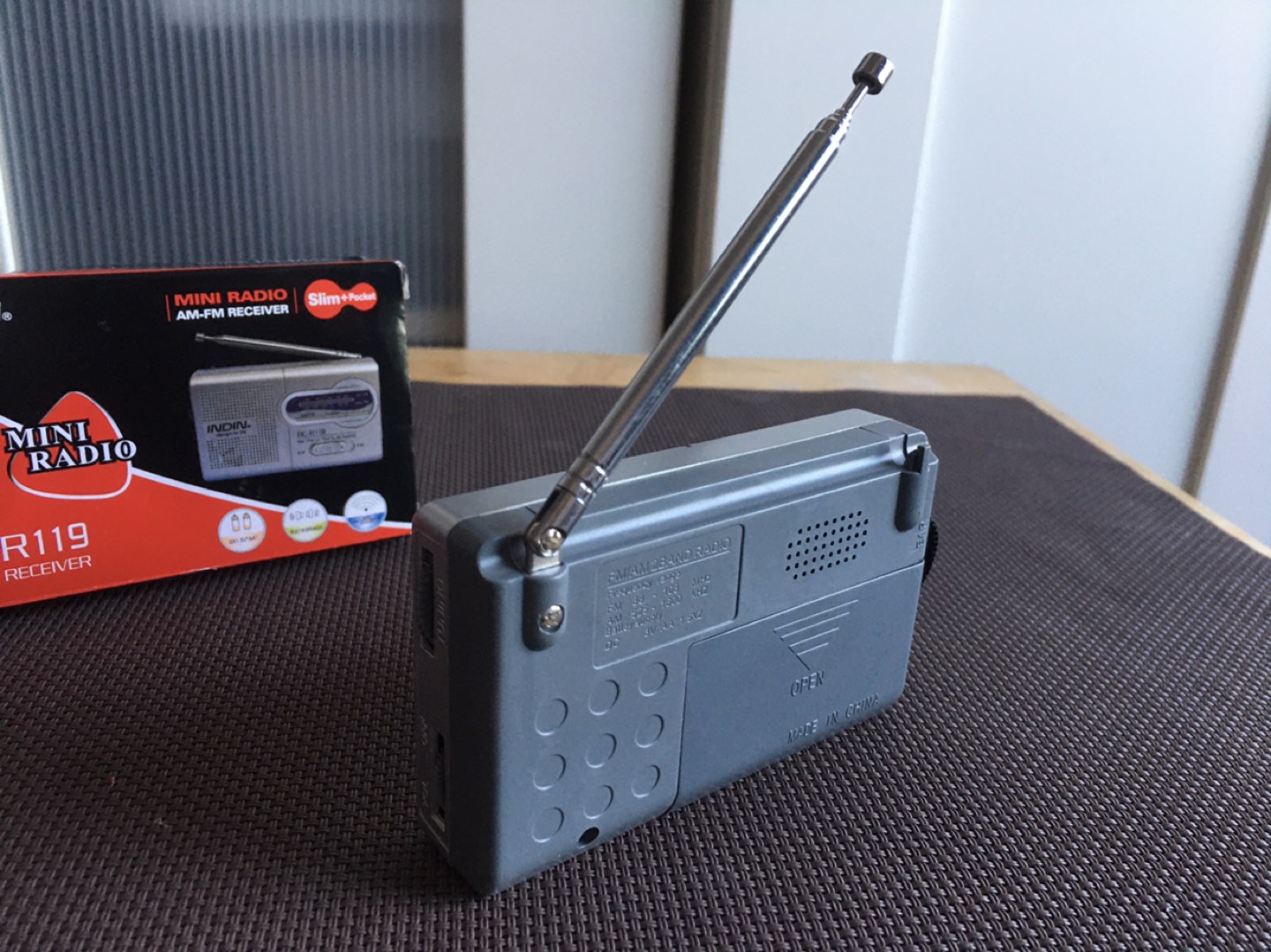 INDIN BC-R119 Portable Mini Pocket Digital AM FM Radio - photo 4