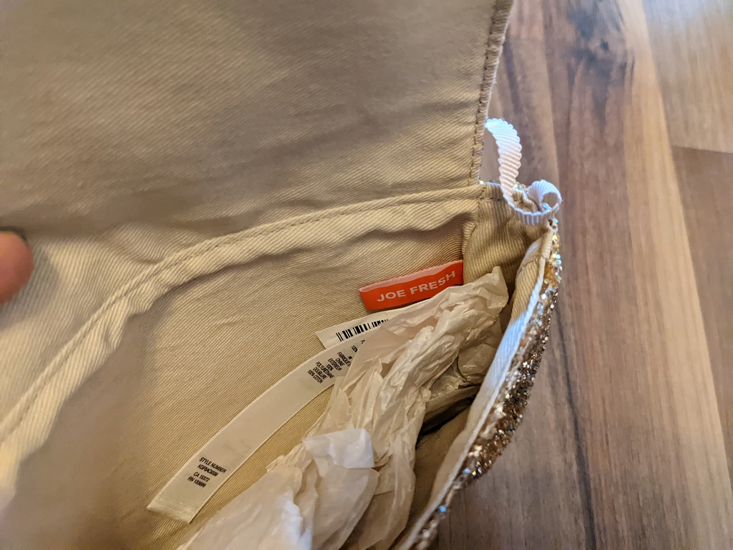 brand new unused Joe Fresh Kids glitter purse - photo 3