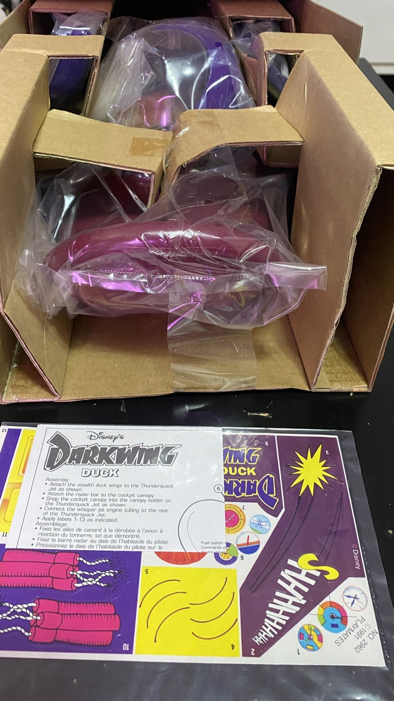 1991 Darkwing Duck ThunderQuack Jet - photo 3