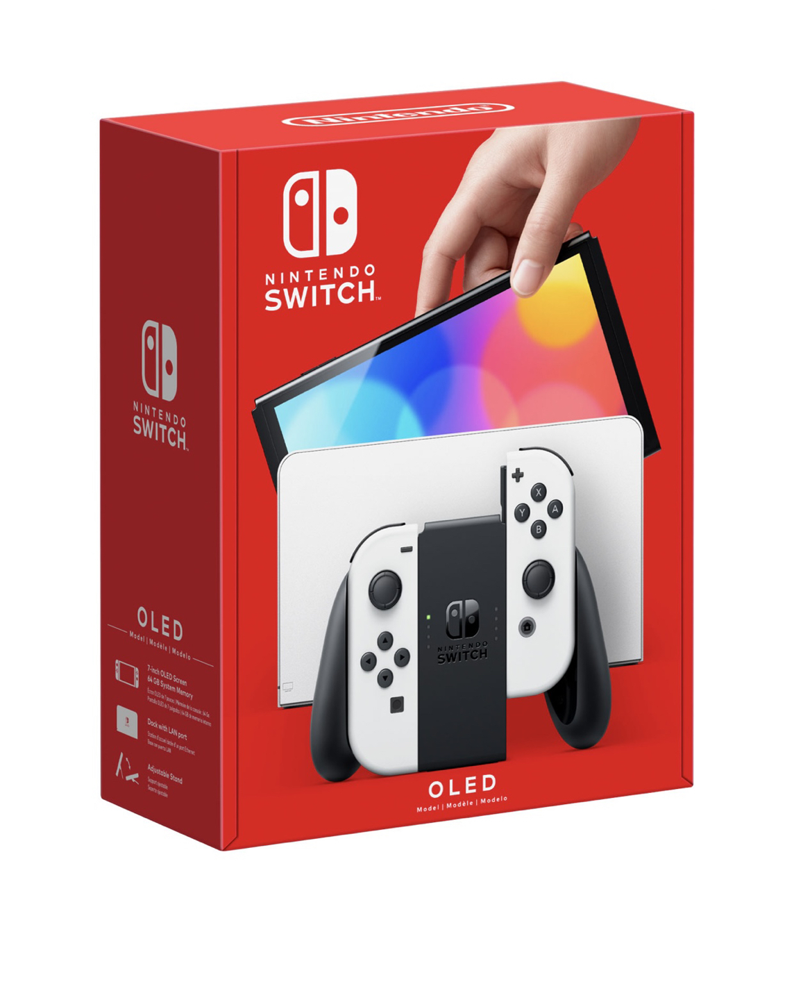 Nintendo Switch (OLED Model) console-white