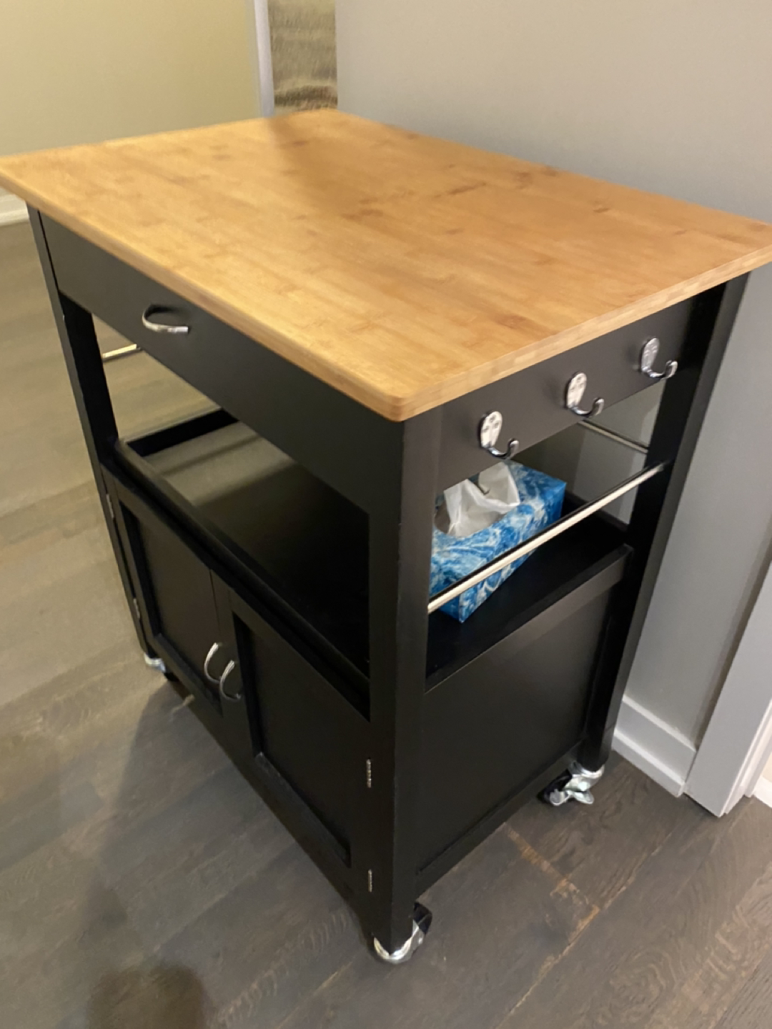 Kitchen cart/ rolling cart / rolling island thumbnail