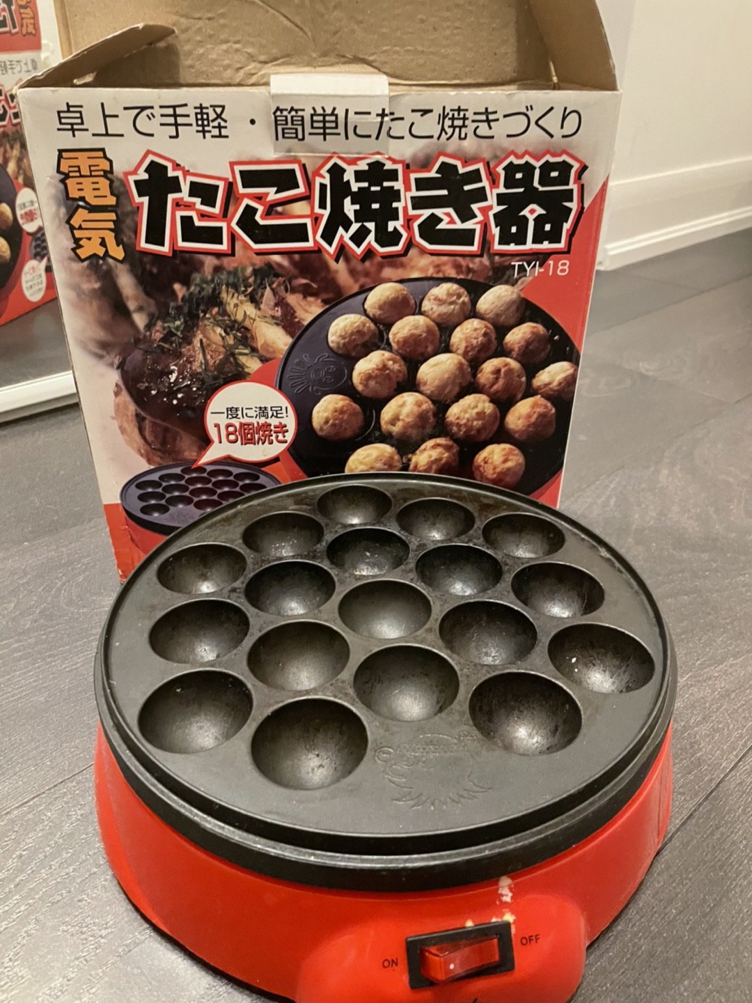 Electric Takoyaki machine - photo 2
