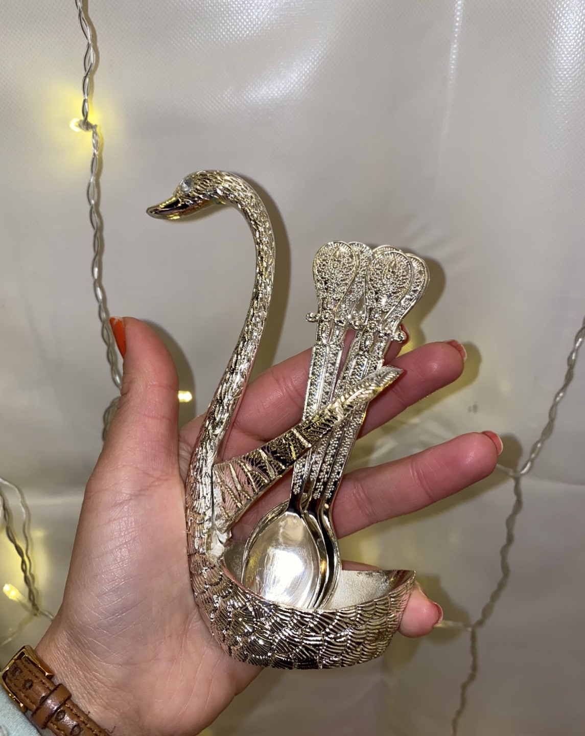 Tea spoons with holder thumbnail
