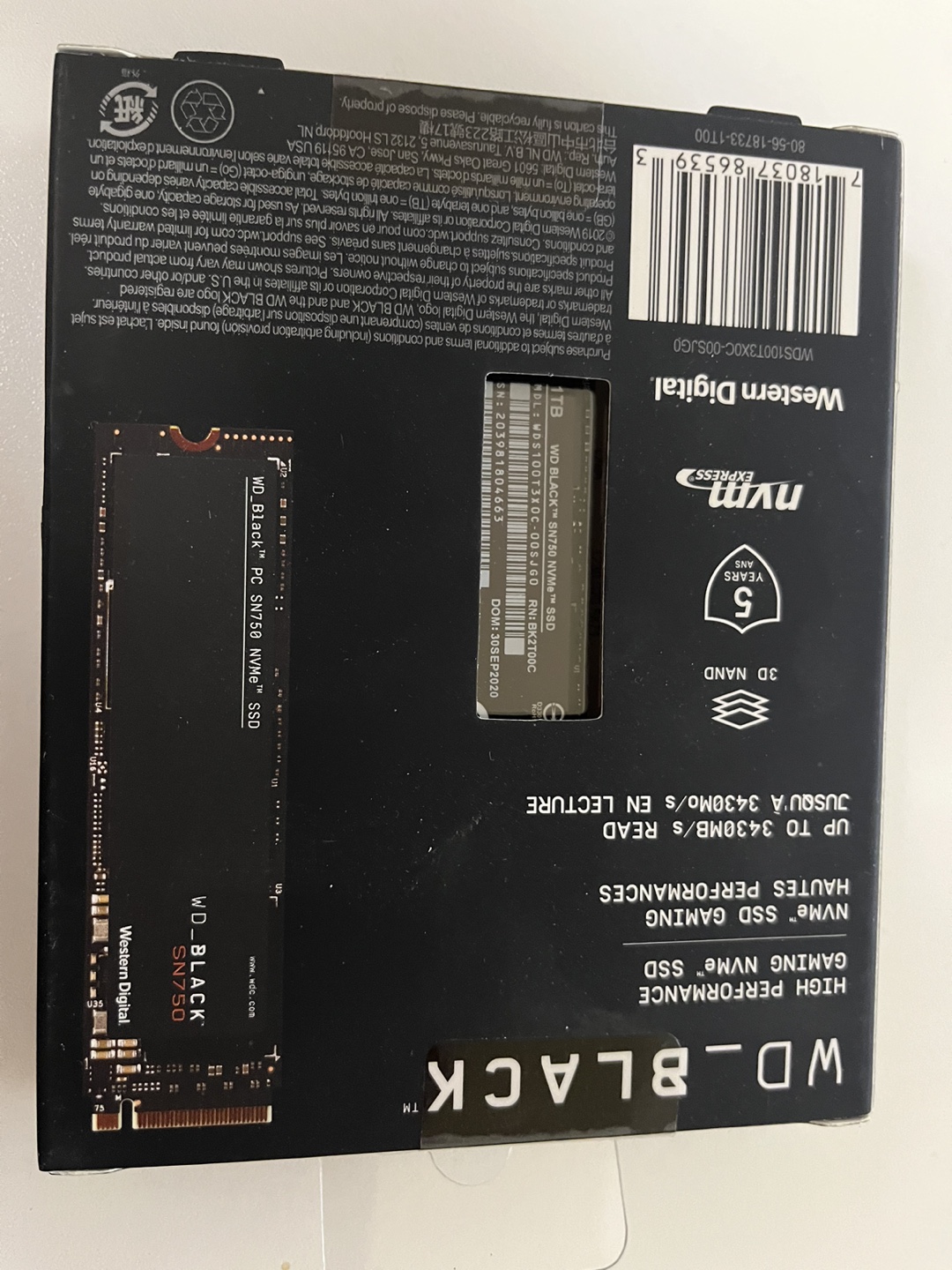Gaming nvme ssd 1TB - photo 2