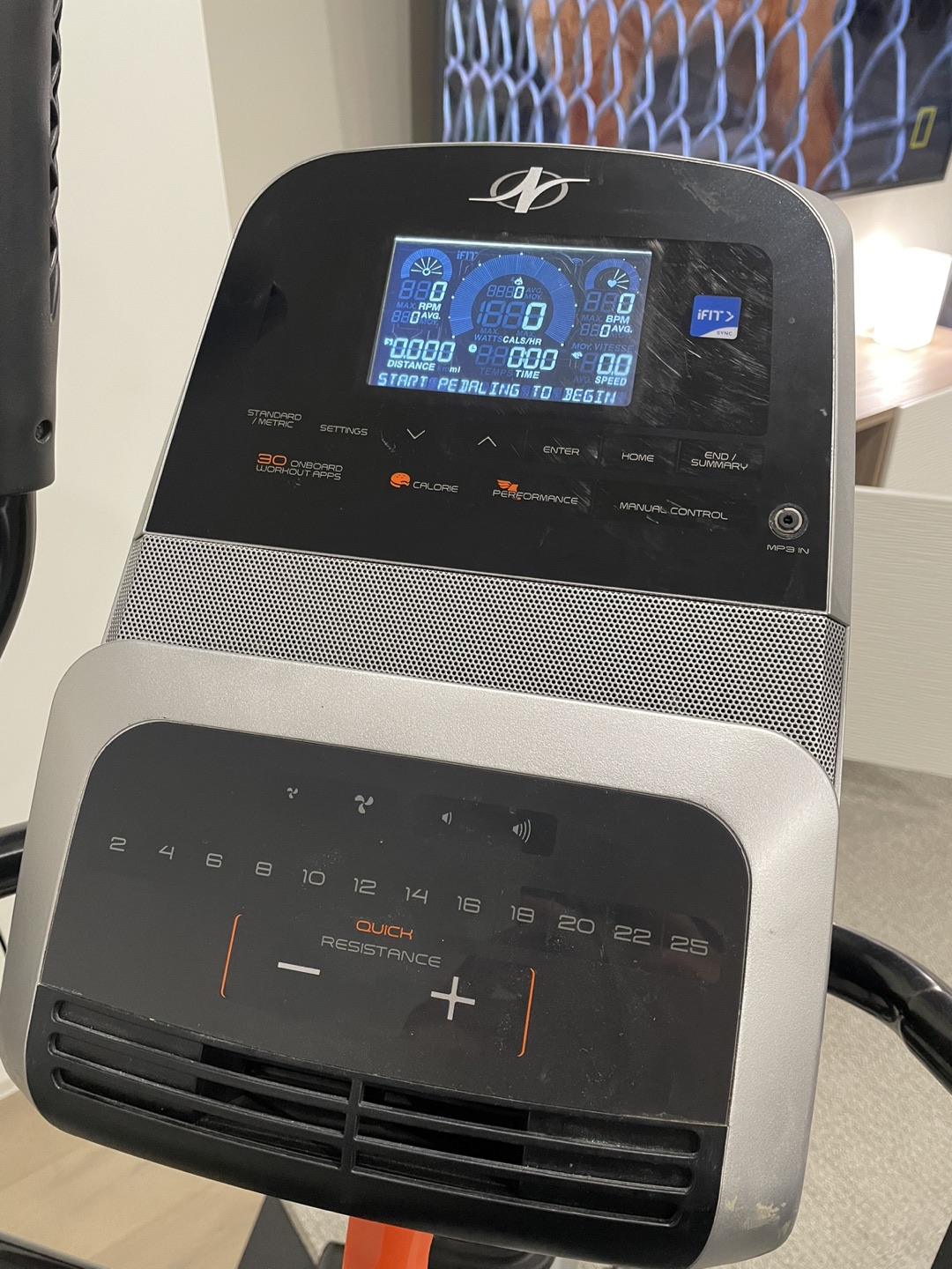 Stationary bike / uprite bike - photo 4