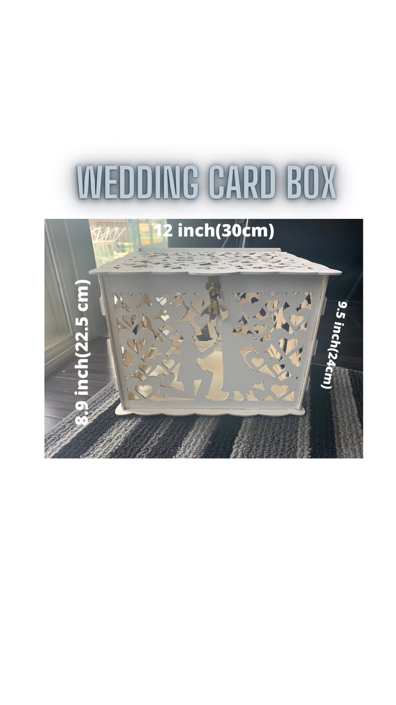Wedding card box