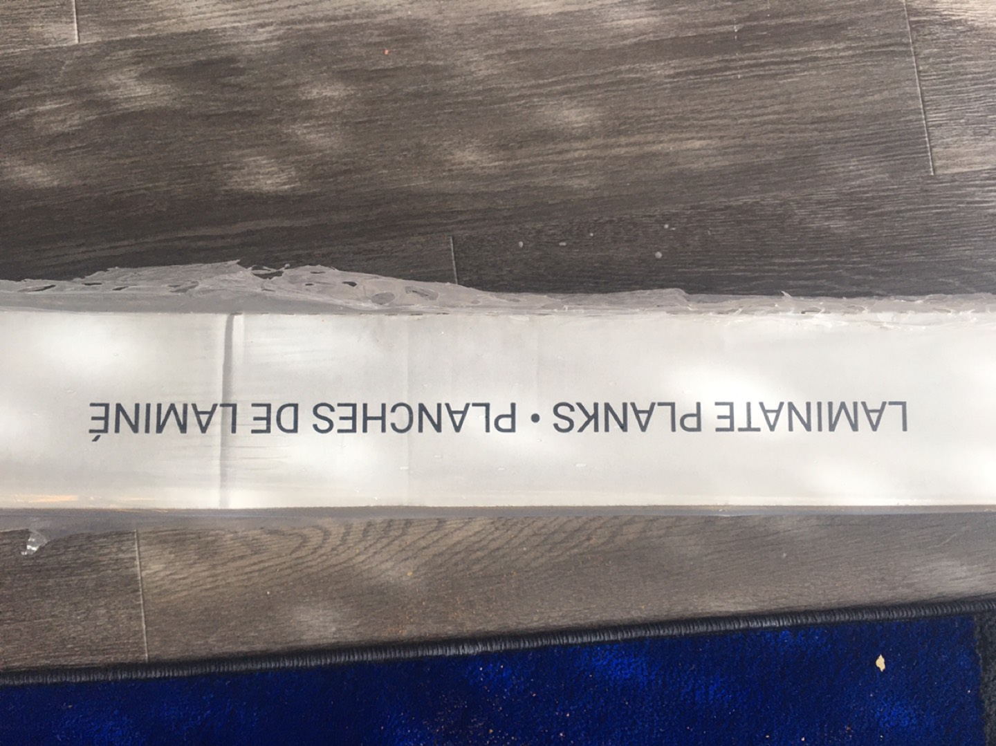 Laminate flooring