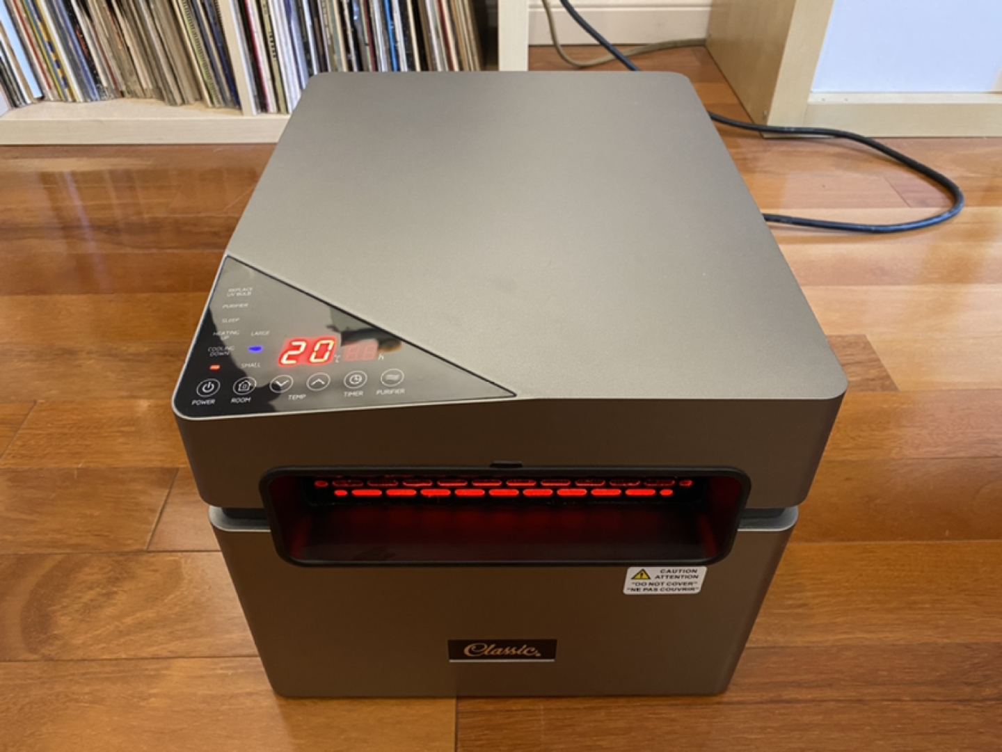 CLASSIC Infrared Heater with Hepa Filter (Heater + Air Purifier) thumbnail