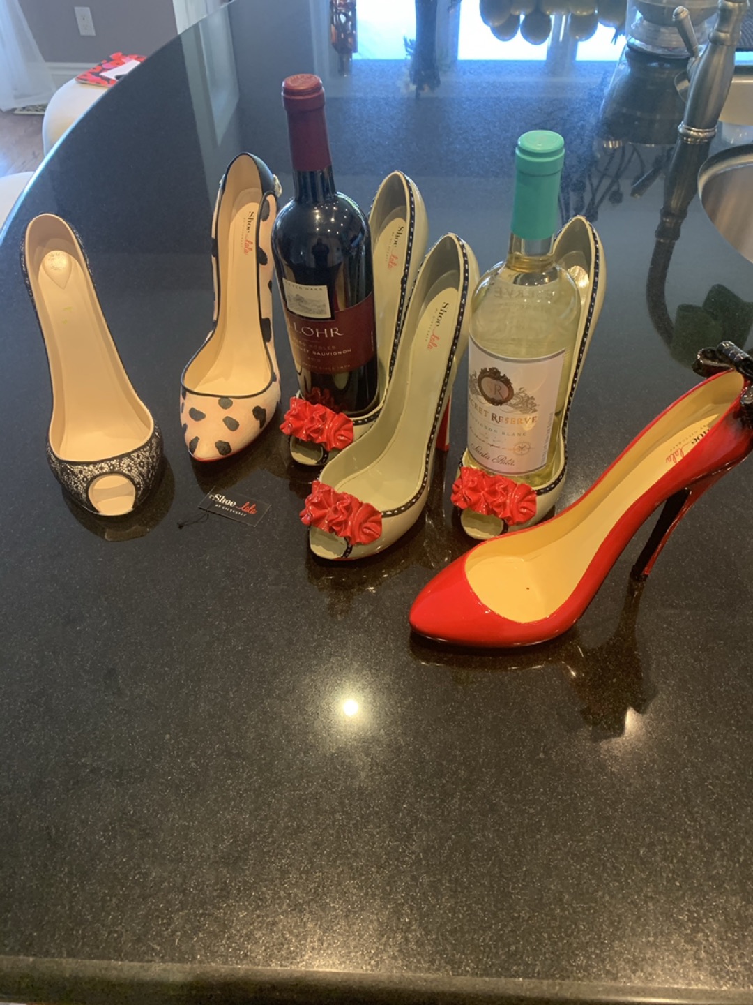 COLLECTION OF HIGH HEEL STILLETO SHOES