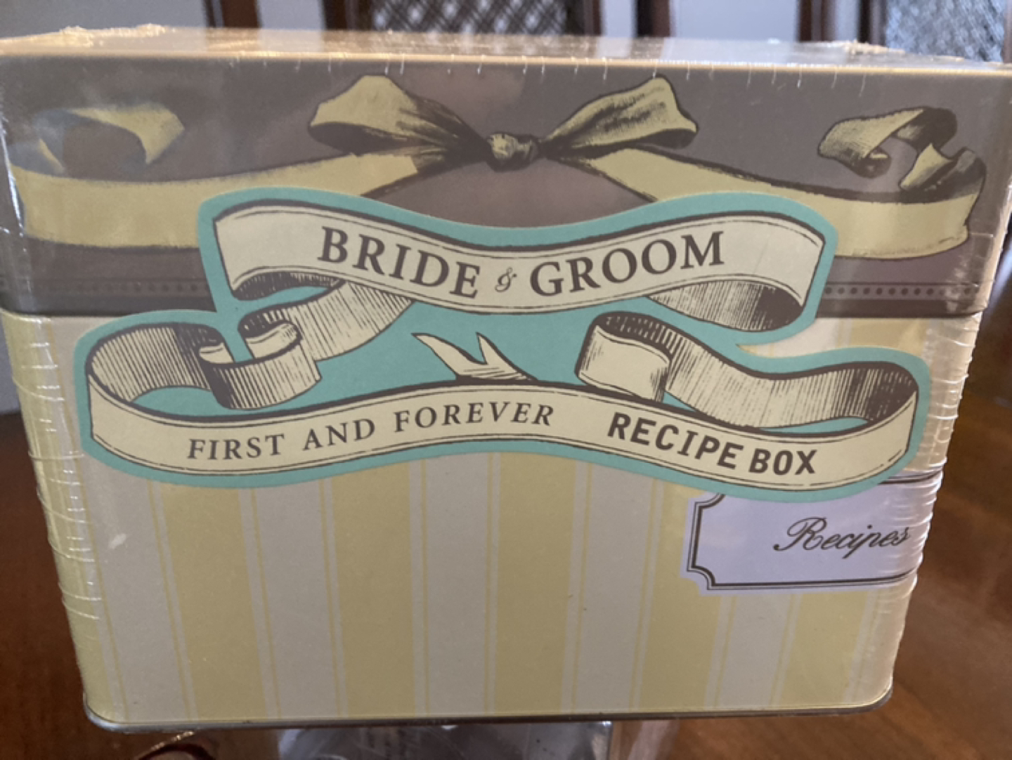 Recipe box