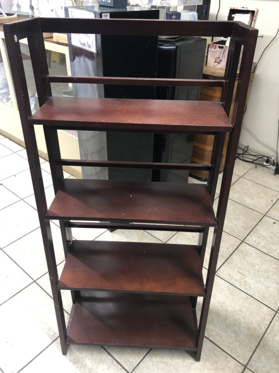 Book shelf. 4 feet high by 12 inches wide