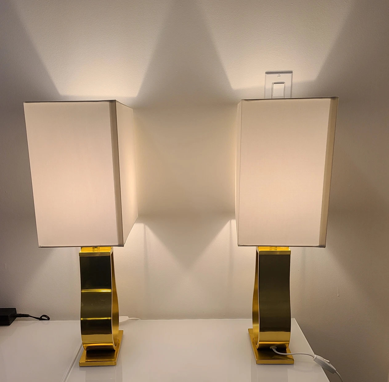 Gold Ikea Lamps - photo 2