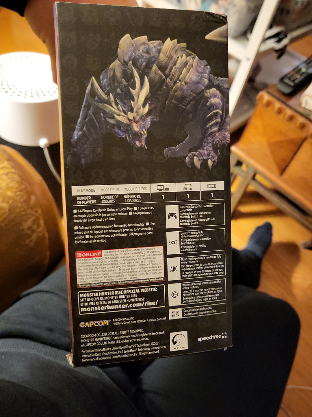 NEW Monster hunter rise Nintendo switch console system - photo 4