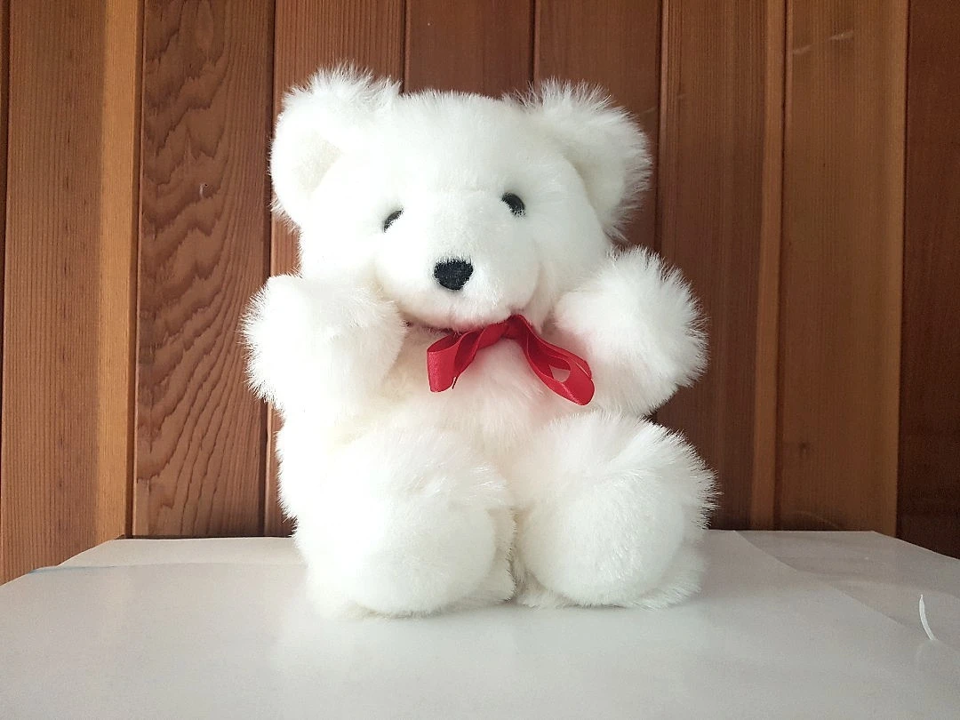 NEW white teddy bear - photo 2
