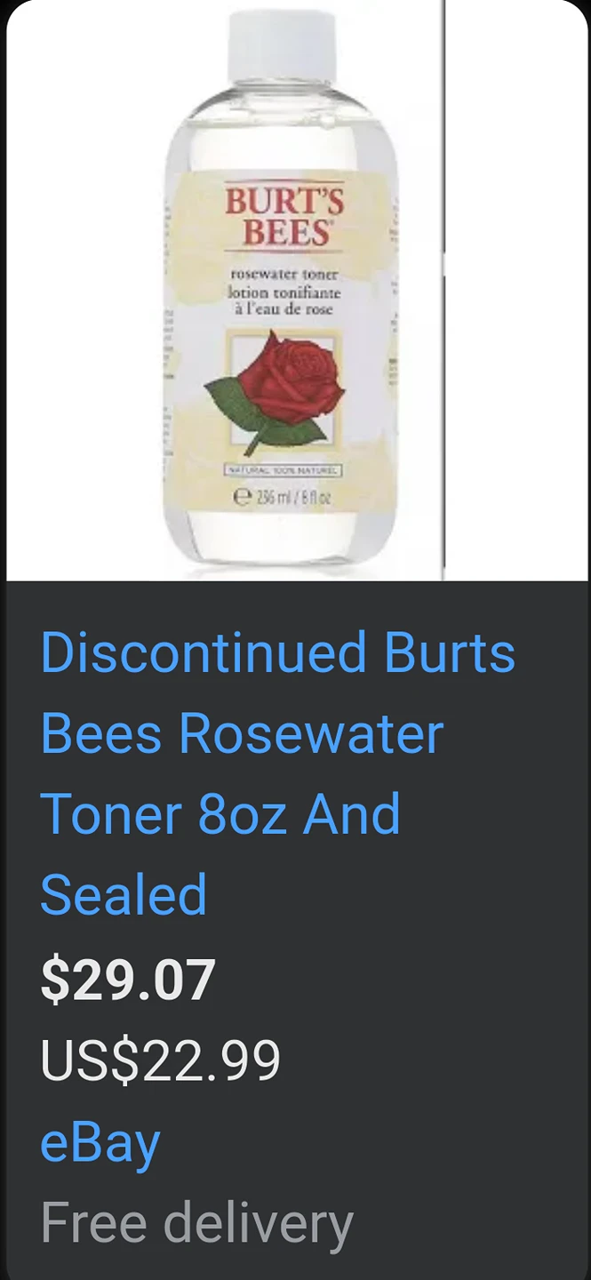 Burt's Bees Rosewater Toner - photo 2