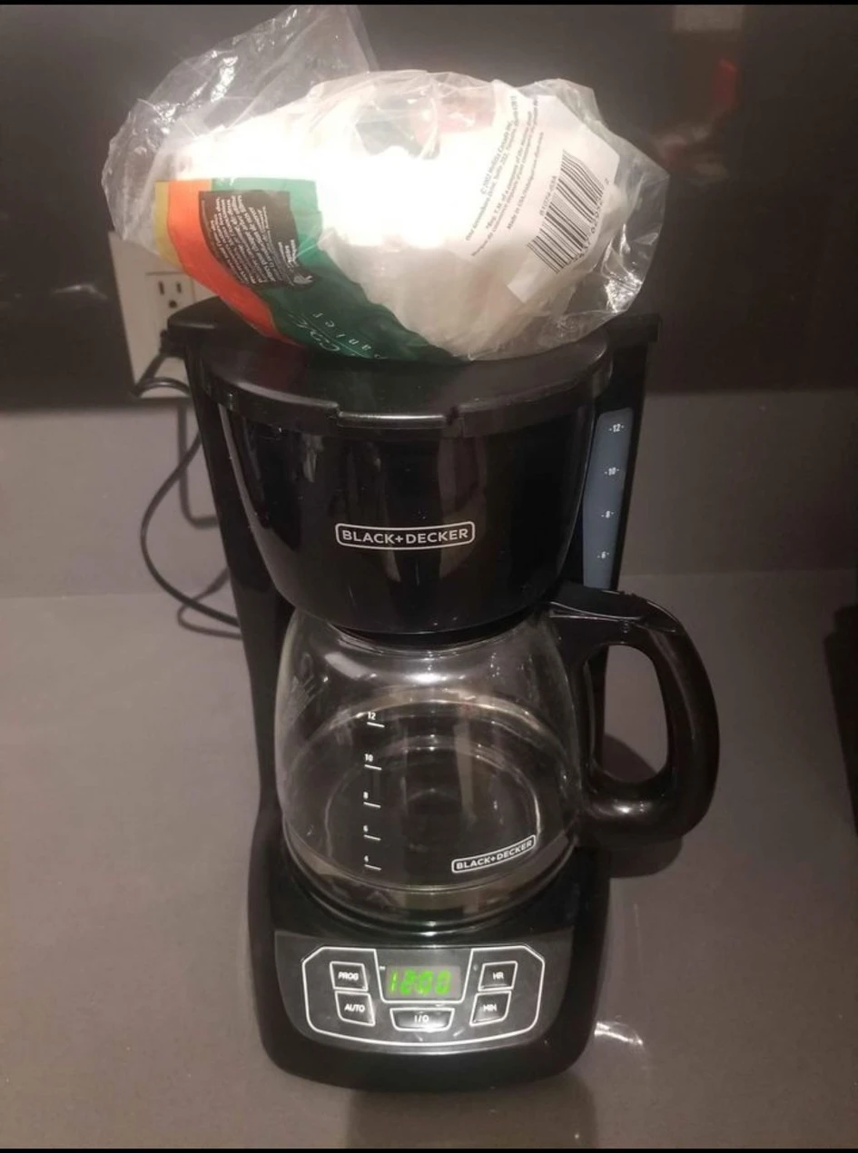 black n decker coffee maker thumbnail