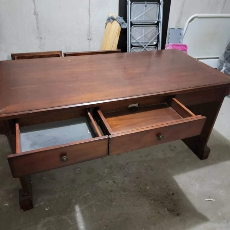 Wooden table / office desk thumbnail