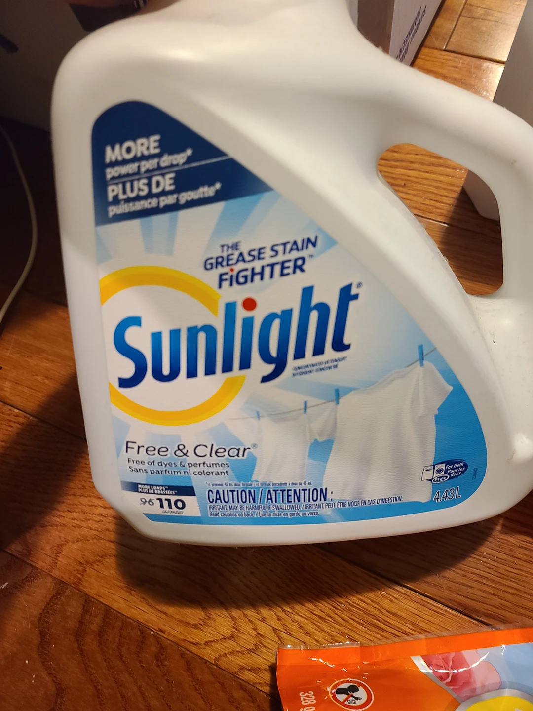 sunlight laundry detergent